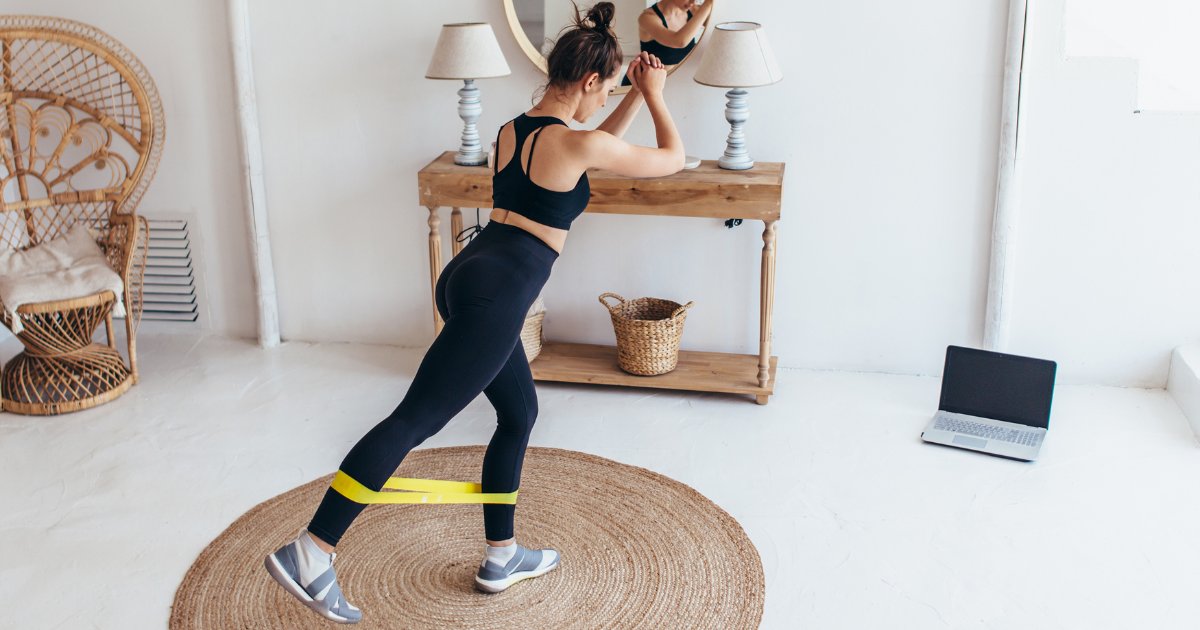 someone working out woman working out
