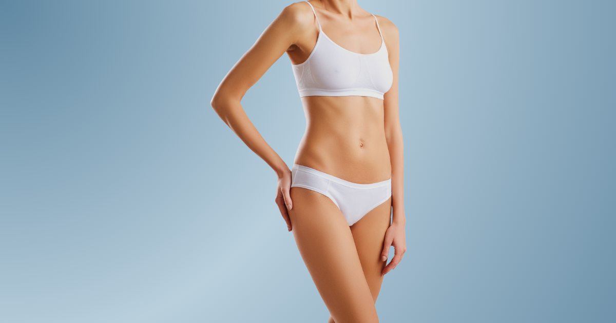 Expert CoolSculpting Aftercare and Recovery Tips Wantagh, NY Cool Contouring New York A slim woman in a white suit.